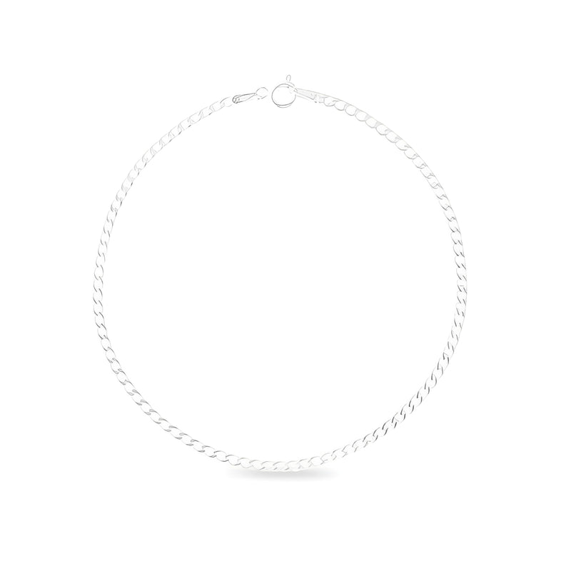 Pulseira Lisa Elo Grumet 2mm