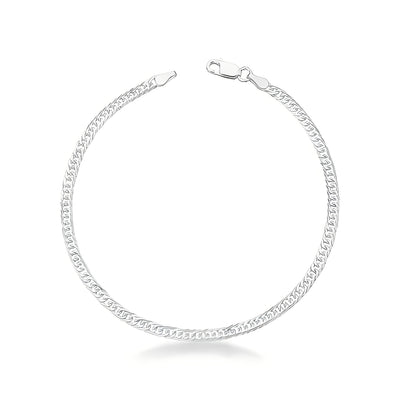 Pulseira Lisa Elo Grumet 3mm