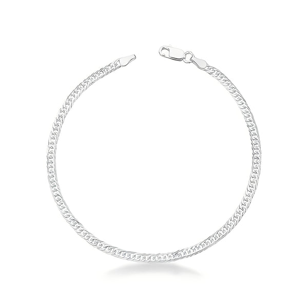 Pulseira Lisa Elo Grumet 3mm