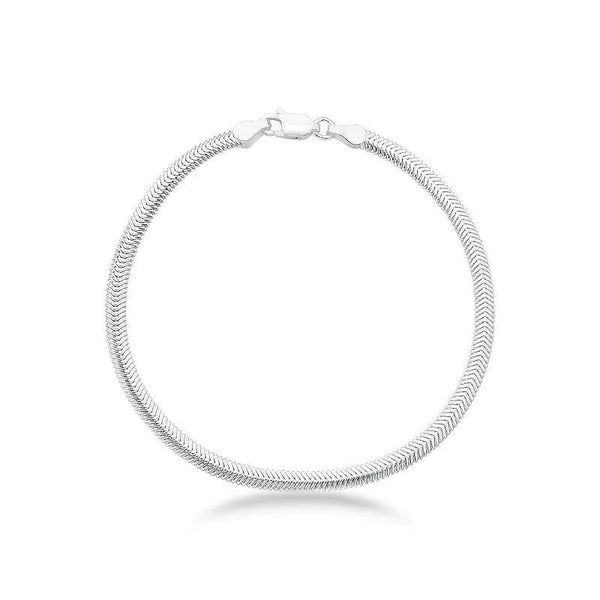 Pulseira Lacraia em Prata 925