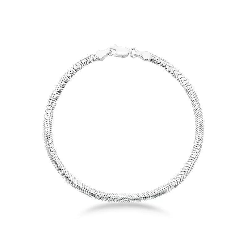 Pulseira Lacraia em Prata 925