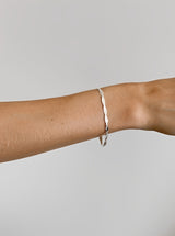 Pulseira Lisa Malha Trançada