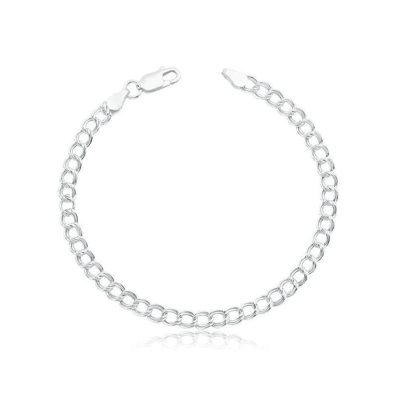 Pulseira Lisa Elo Grumet 4mm